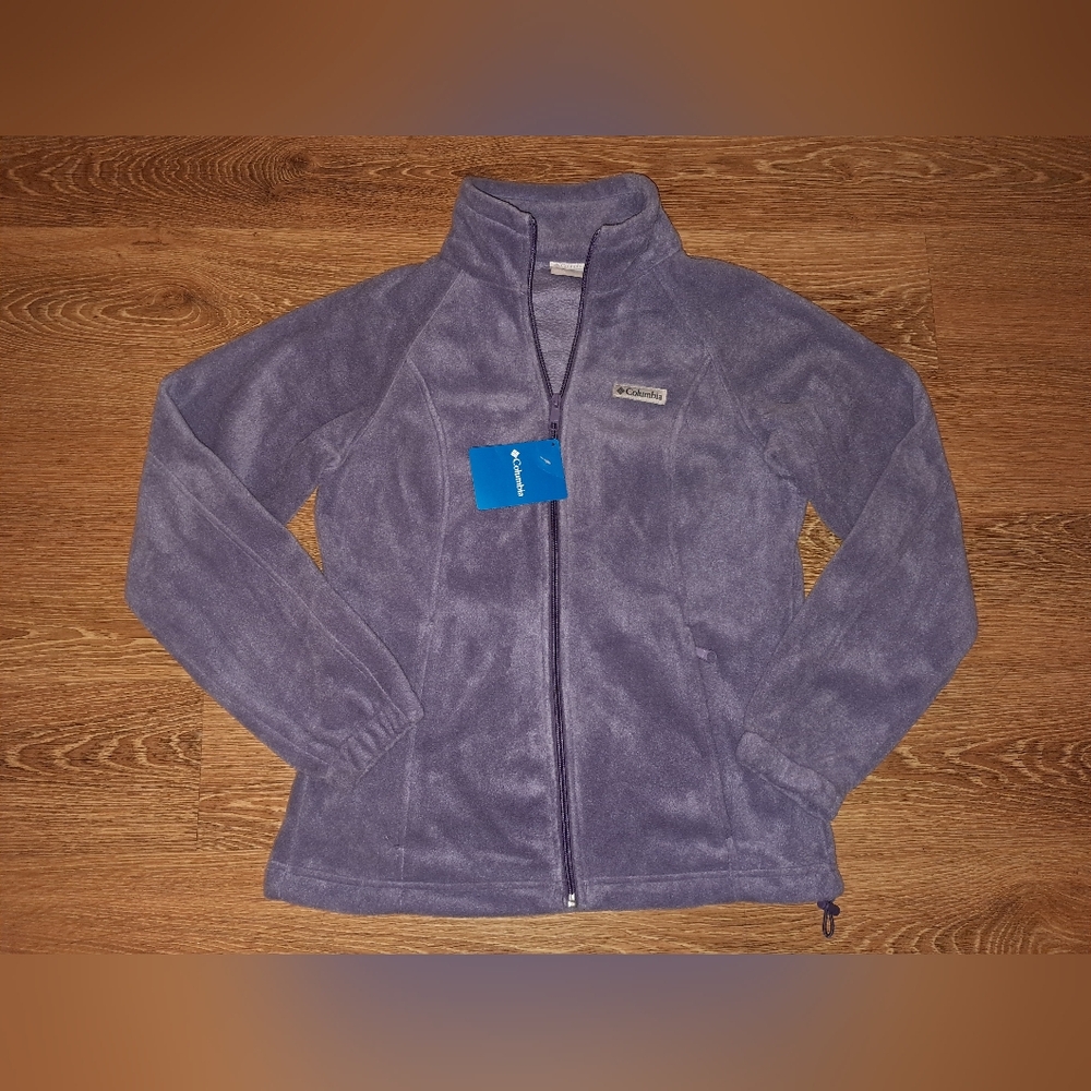 Women's Columbia Benton Springs Purple Fleece Jacket NEW NWT Small